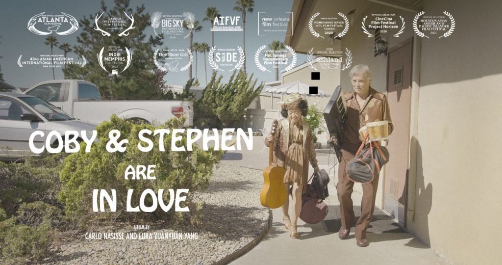 IMAGE DESCRIPTION: Promotional Poster for "Coby and Stephen Are In Love"