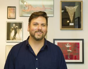 Executive Director Dustin M. Wax in the museum