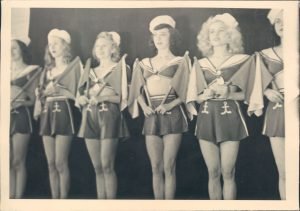 Chorus Line dressed as sailors