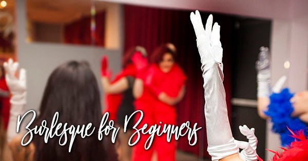 Burlesque for Beginners class at BHoF
