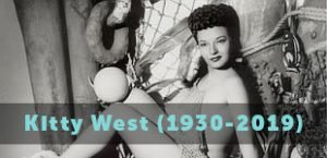Kitty West/Evangeline the Oyster Girl (1930-2019)