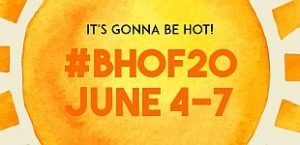 Sun with information about the 2020 BHoF Weekender, June 4-7, The Orleans, NV