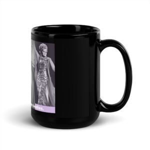 "All Bodies Are Burlesque Bodies" Black Glossy Mug