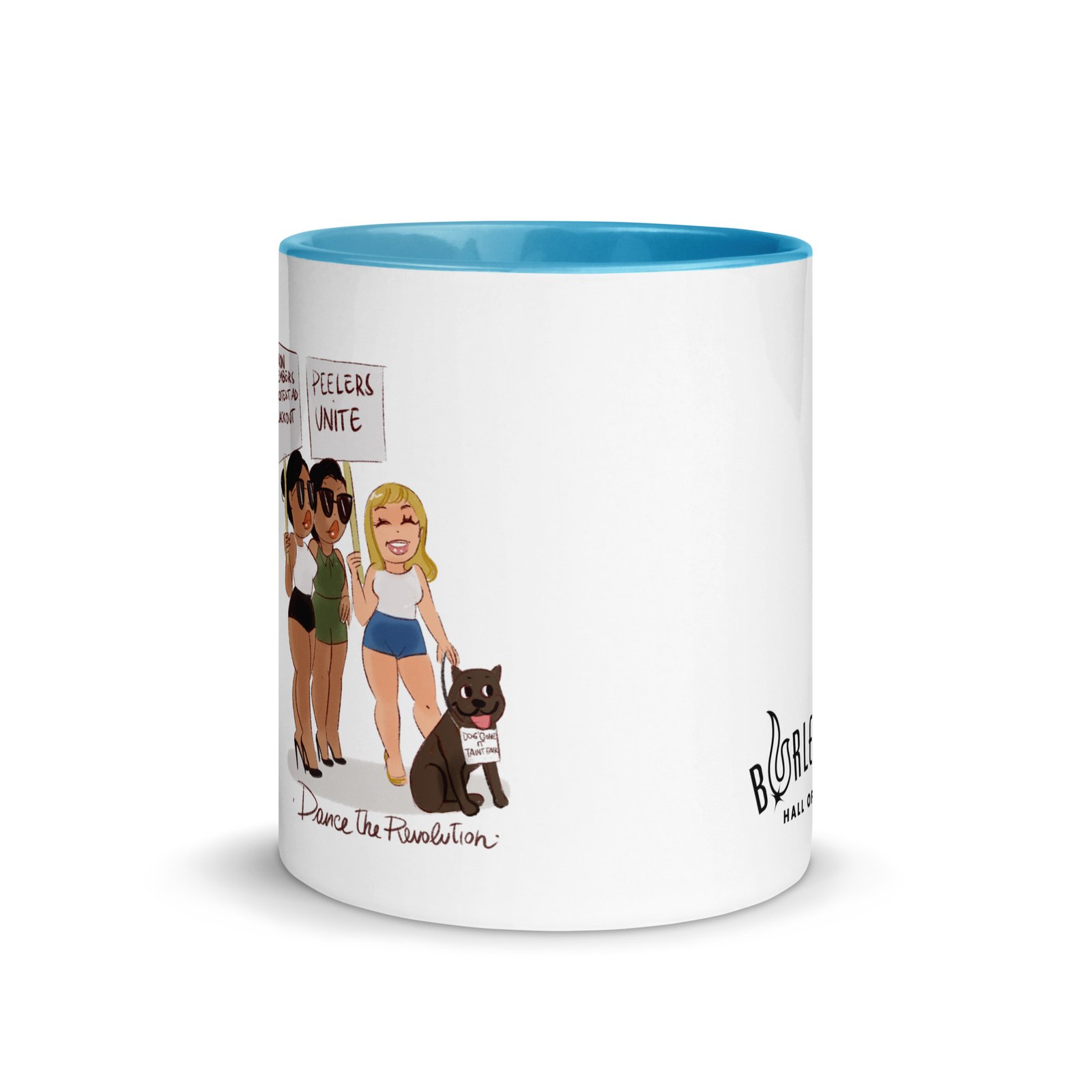"Dance the Revolution" Mug with Color Inside - Image 9