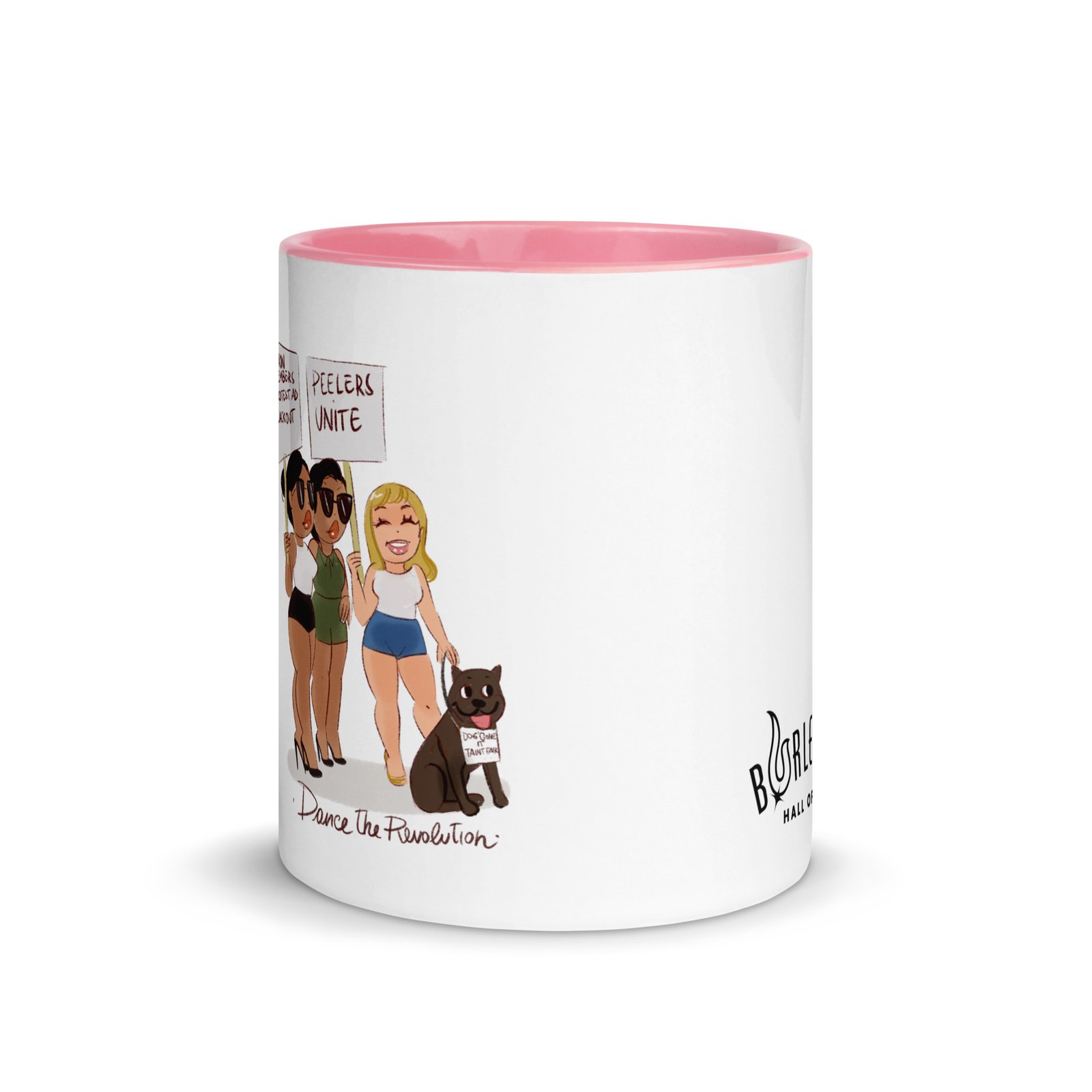 "Dance the Revolution" Mug with Color Inside - Image 12