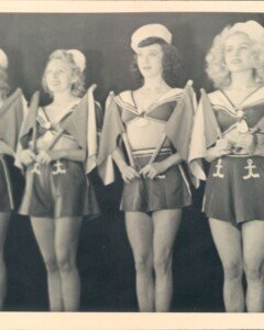 Chorus Line dressed as sailors